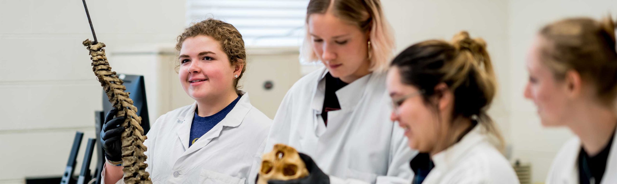 Students in lab
