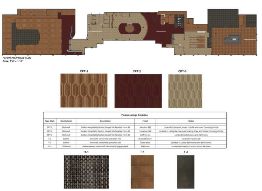 student art samples for interior design